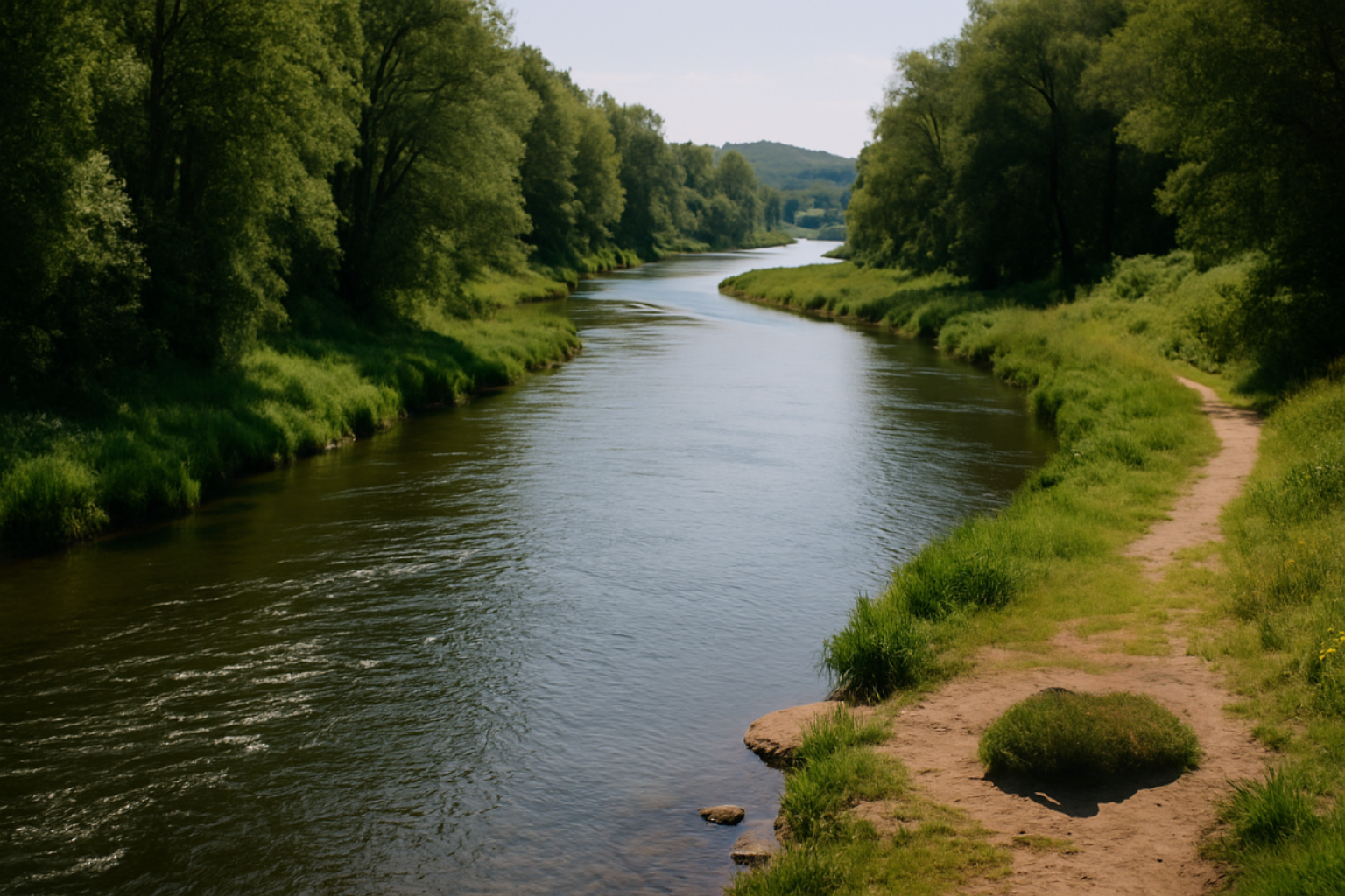 Le courant d’un fleuve calme Parfois, diriger c’est laisser faire